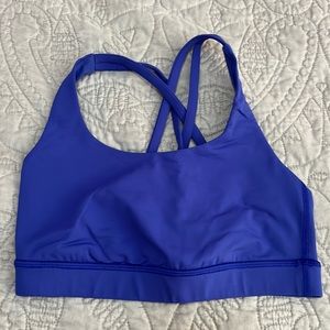 Lululemon Energy Bra Royal Blue